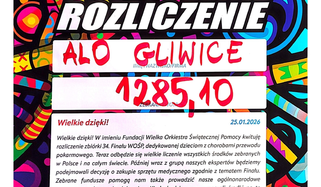 34. Finał WOŚP za nami